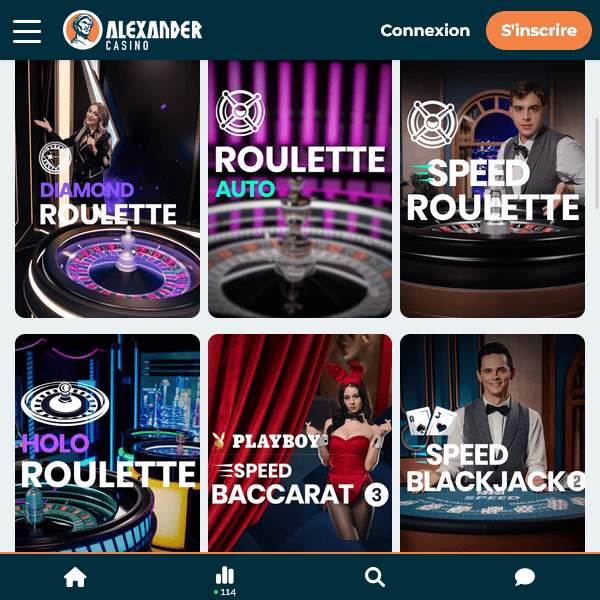Roulette automatique en direct
